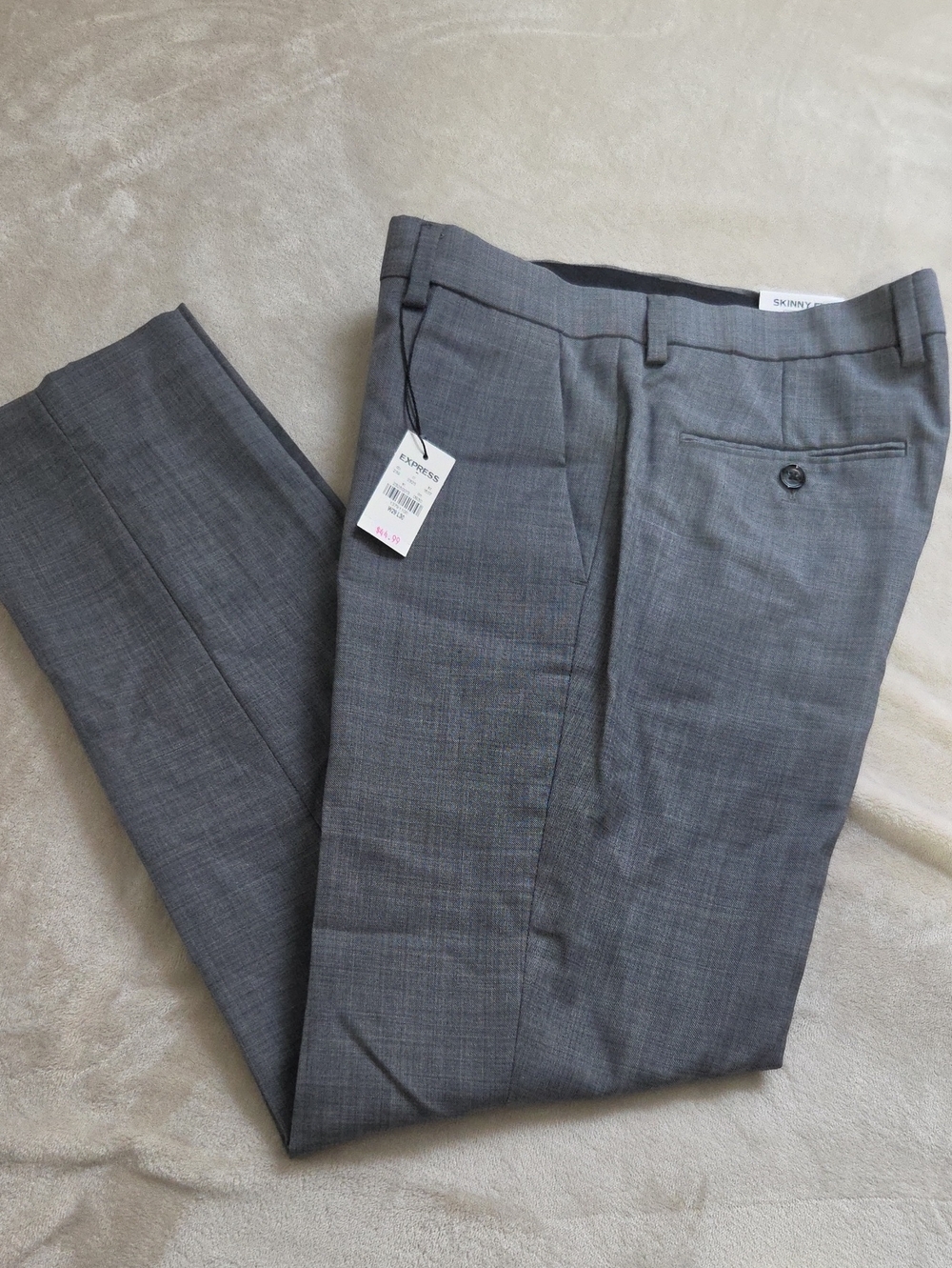 Gray Dress Pants - Classic Tailored Trousers
